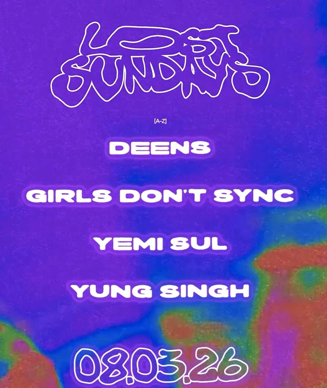 Lost Sundays dance party March 8 2026 with DJs Yung Singh and Girls Don't Sync at The Ivy nightclub Sydney Australia