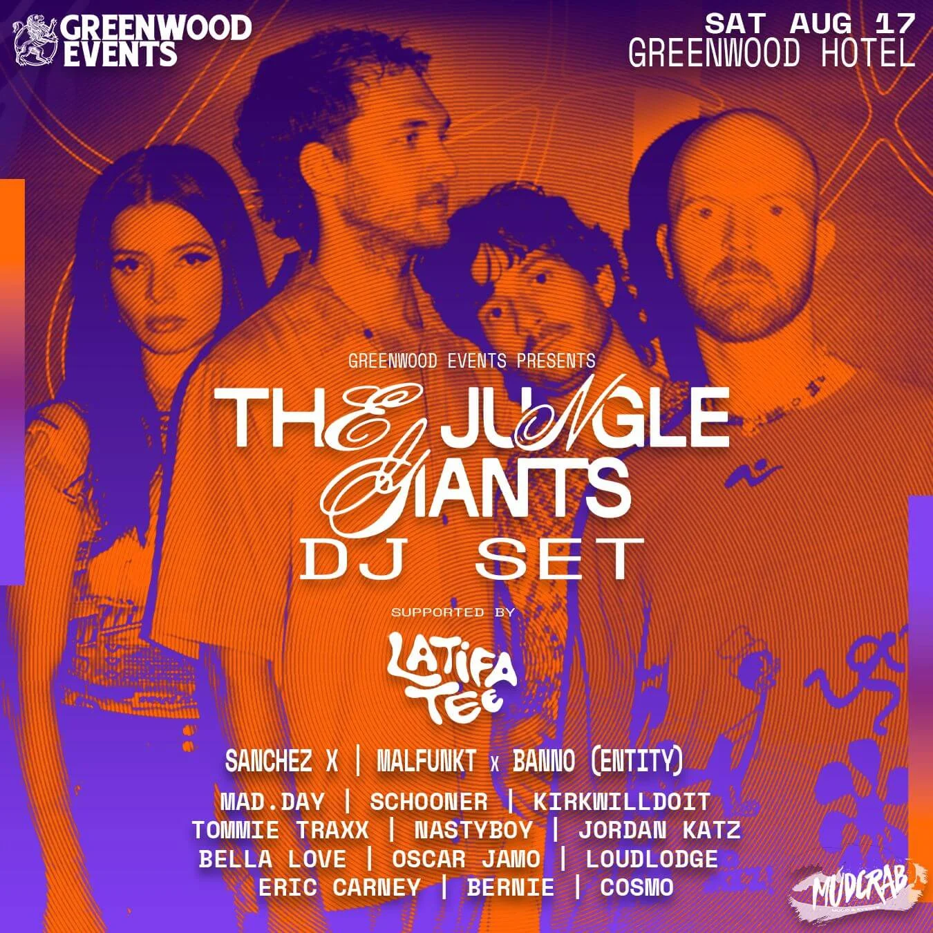 Jungle Giants DJ Set at Greenwood Hotel, Top Live Music Event in Sydney
