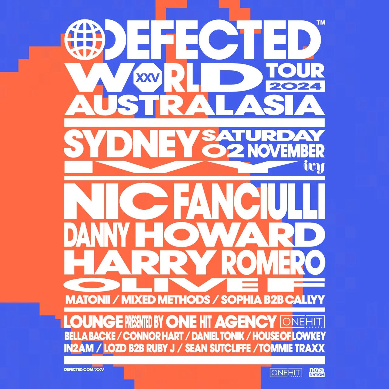 Defected Sydney 2024: Australia's premier music festival in Sydney featuring world-class DJs and electrifying performances.