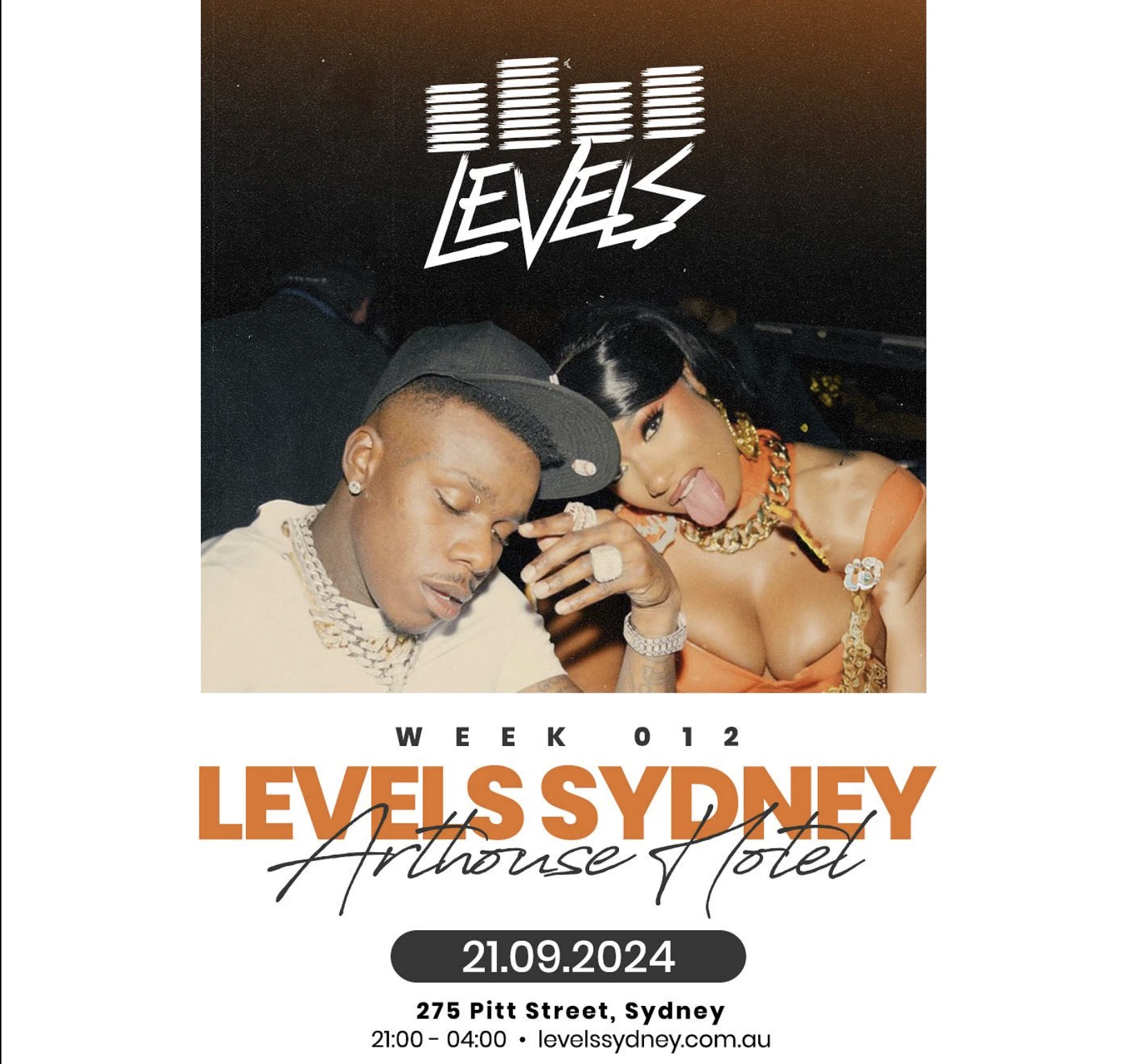 Levels Sydney electronic music event on 21st September 2024</p>
<p>