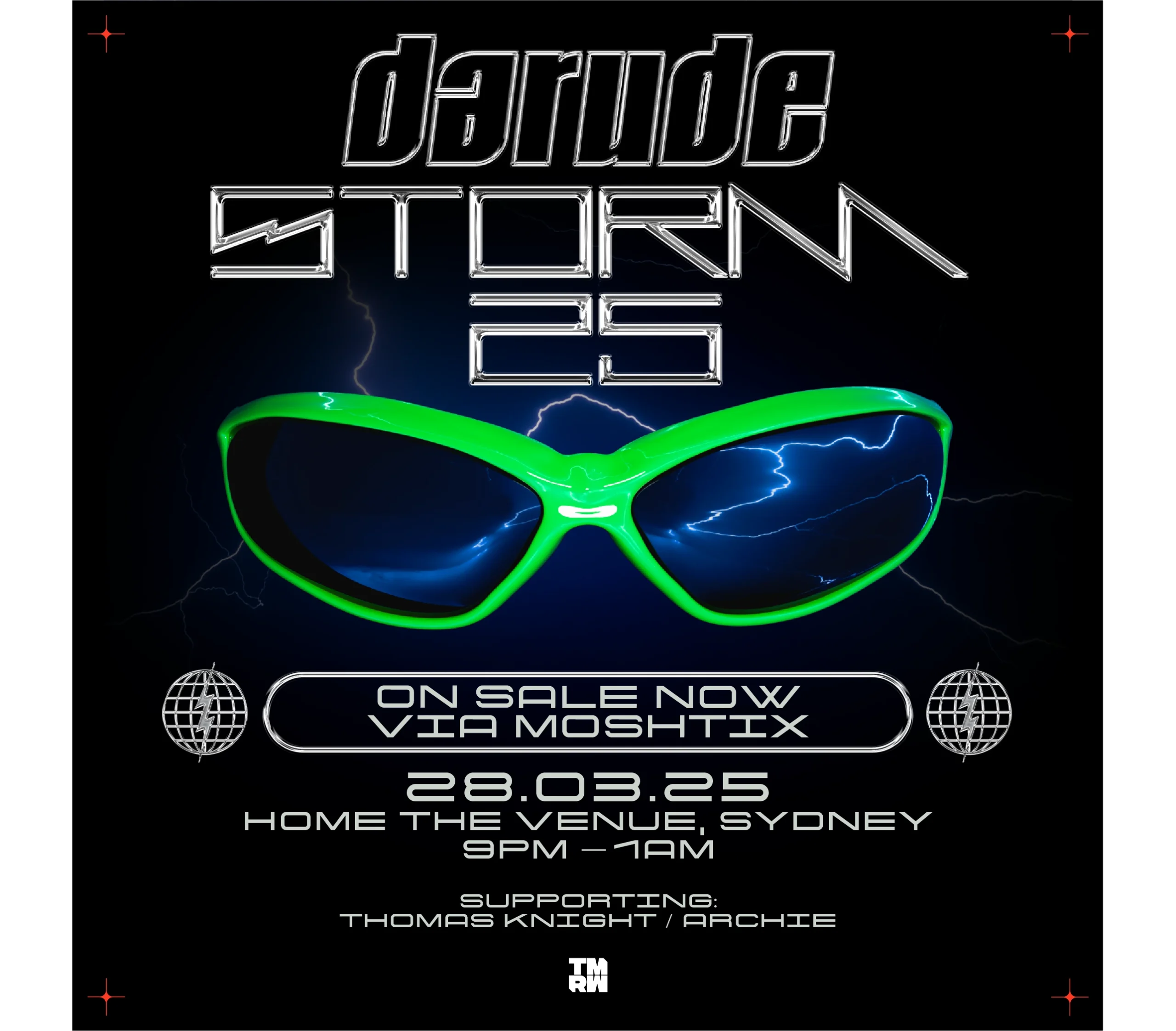 Darude performing live in Sydney, Australia, at an exclusive Sandstorm show.