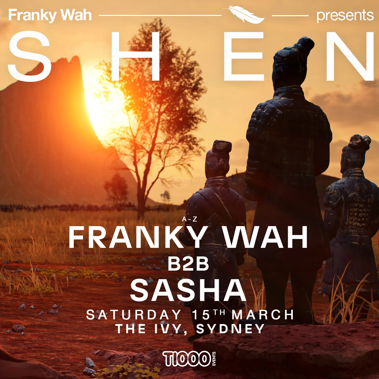 Franky Wah’s Shen event at The Ivy Sydney – A night of immersive house and techno.